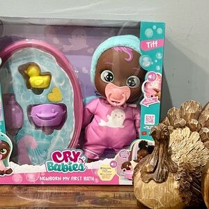 Newborn My First Bath Doll - Pink